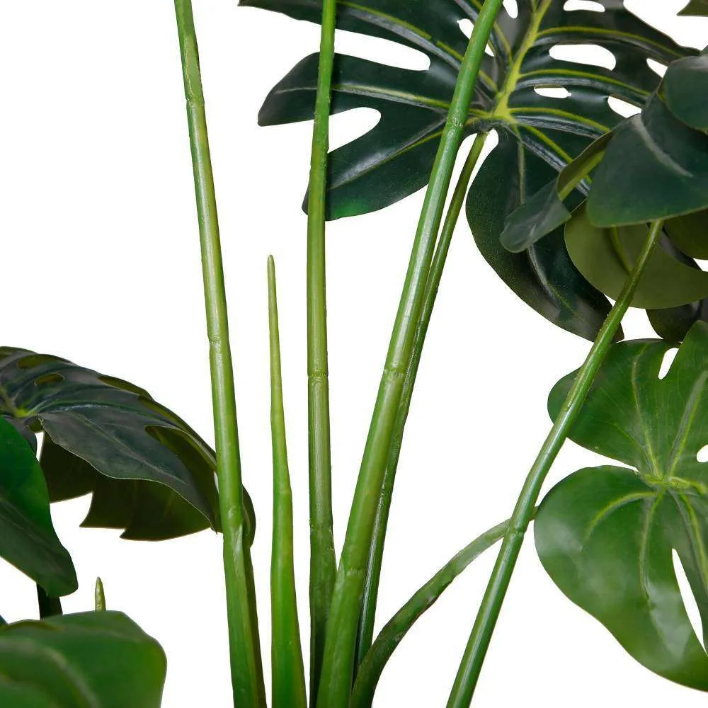Suspendisse artificialis monstera potted plant XLV