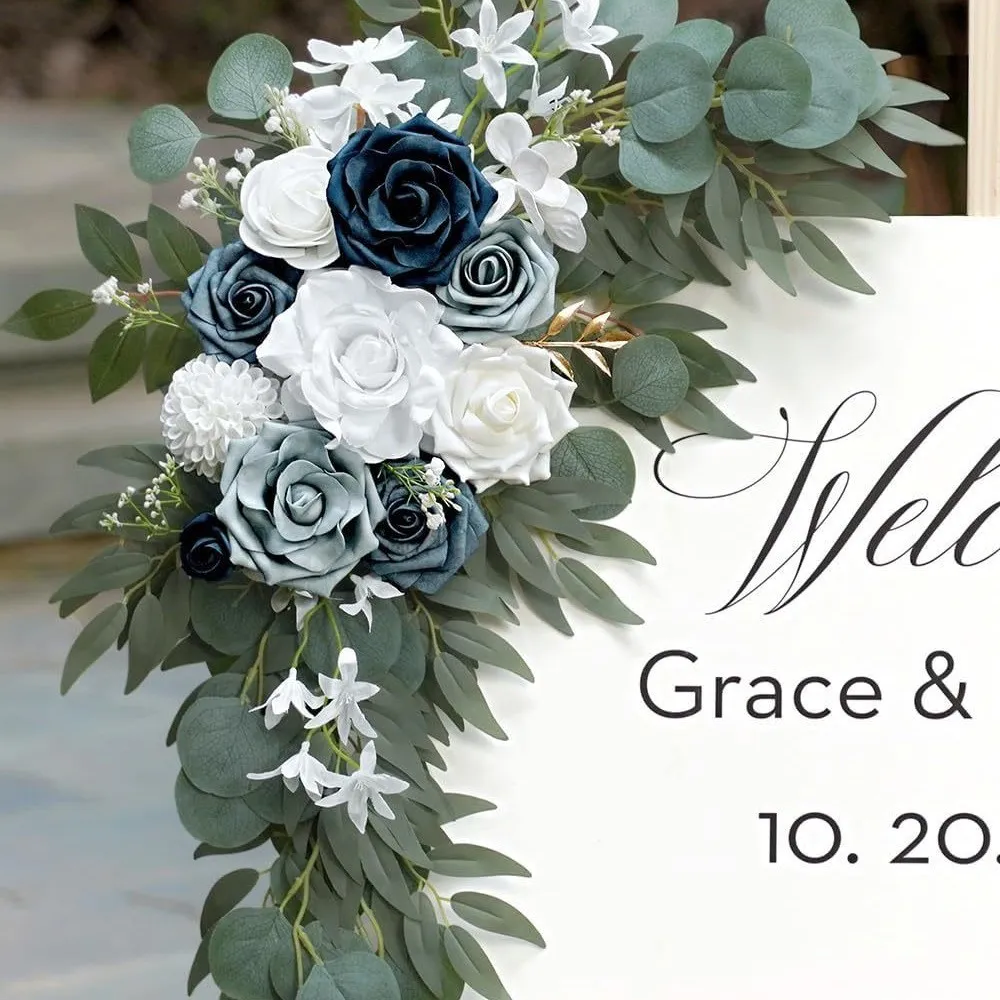Senior Sign Flower Tenebrae Blue