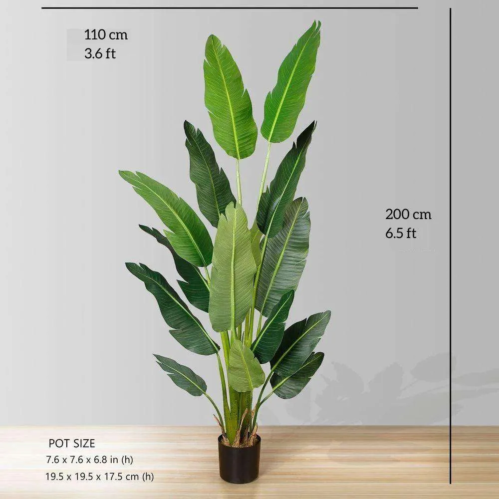 Artificialis avis De Paradiso Potted Plant (Multiple Sizes)