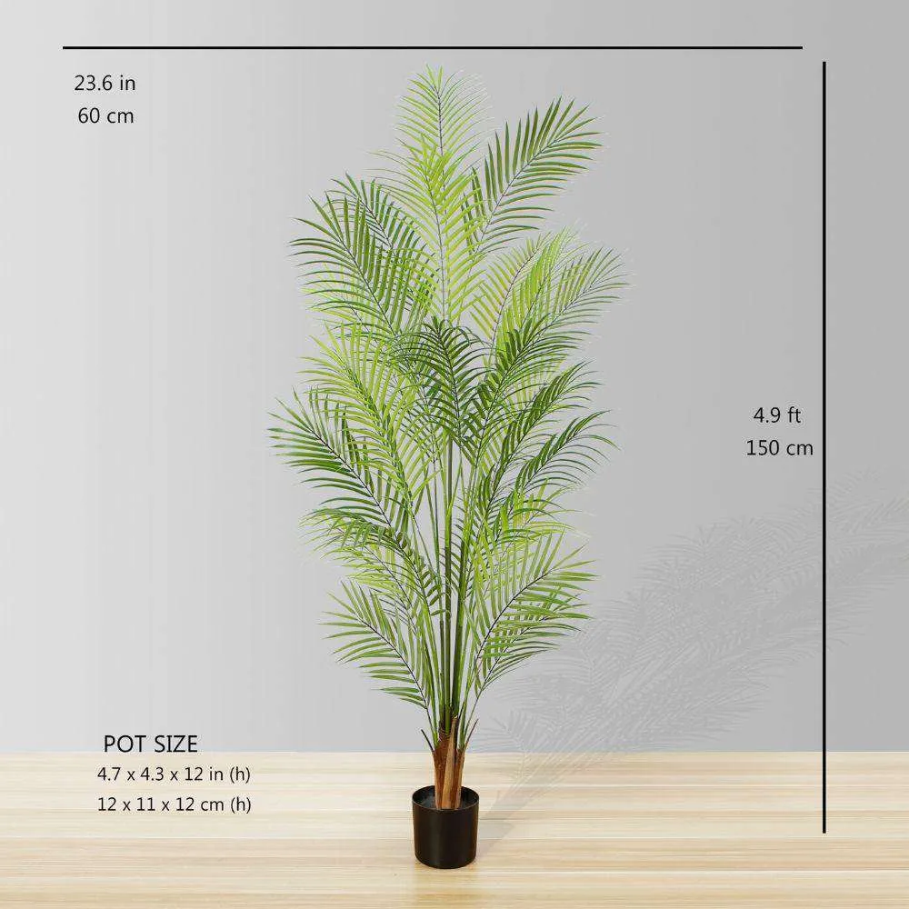 Artificialis areca palmam arbore potted plant