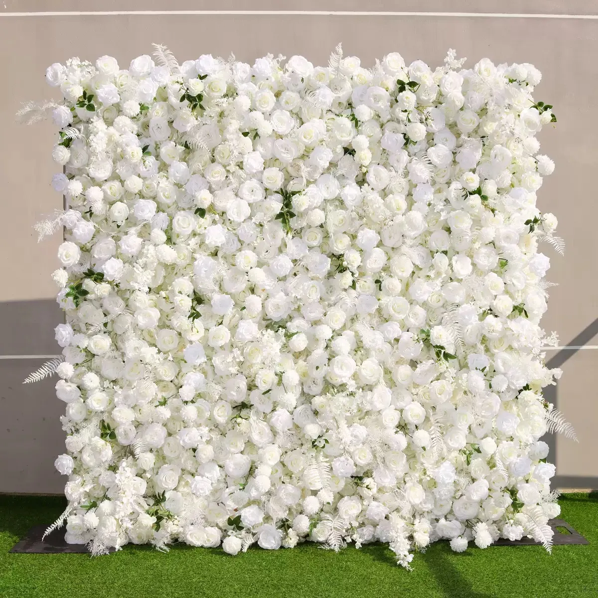 YBLioouke Flos Wall fabricae Rolling Sursum sagum Floral BackDrop Nuptialis Party rogationem decor