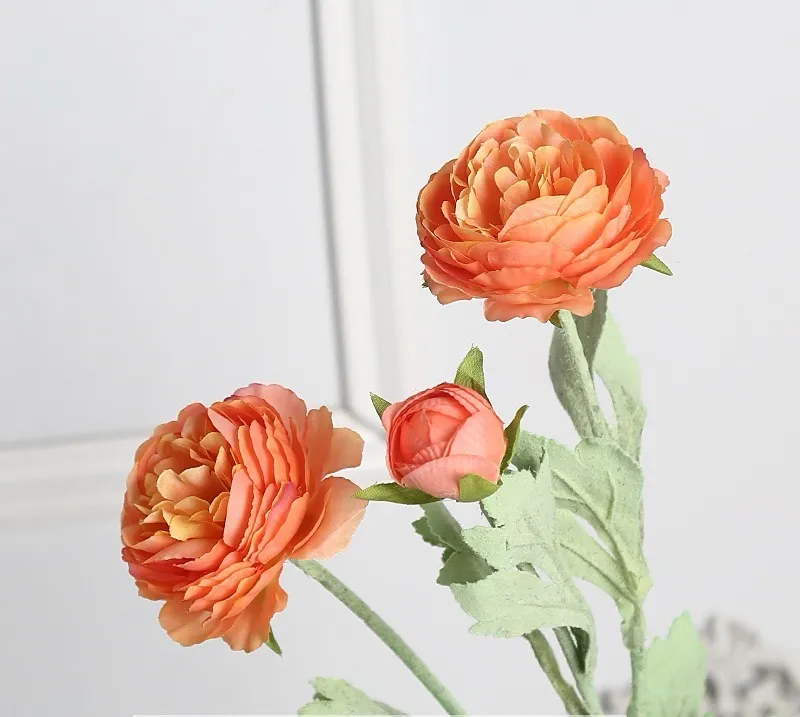 Faux Velvet Lotos Flower