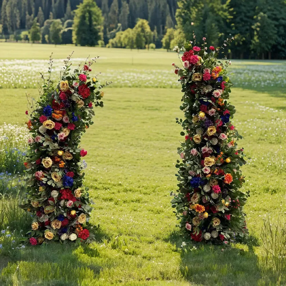 Flos Arcus Floral columns ad Party Decor inter frame