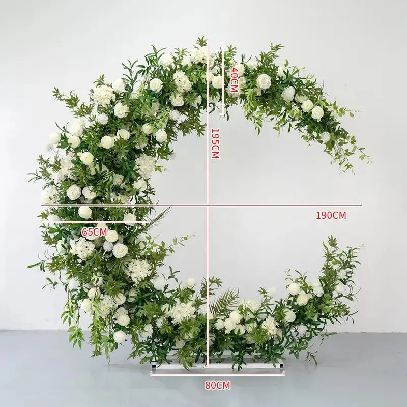 Lunam Flos Arcus Set pro Nuptialis Party rogationem decor