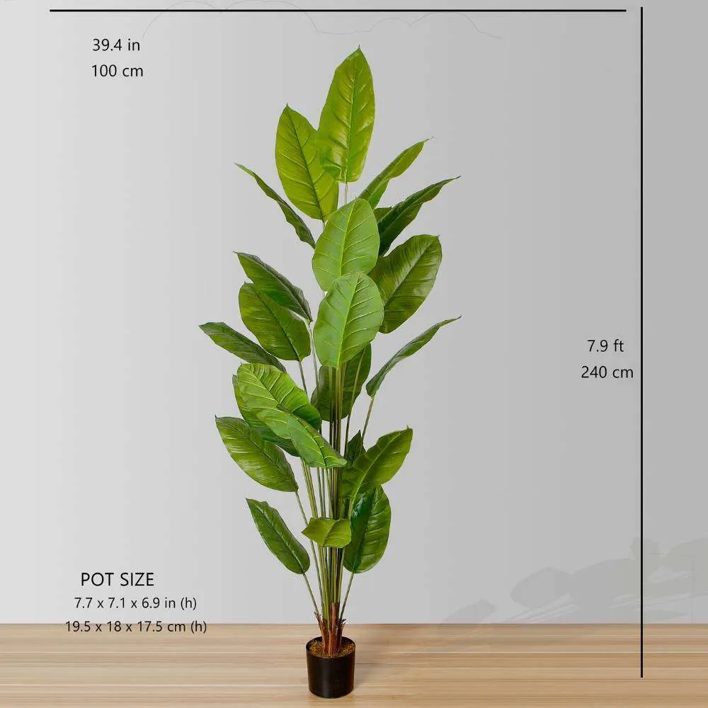 Artificialis spathiphyllum folium potted plant (multa magnitudinum)