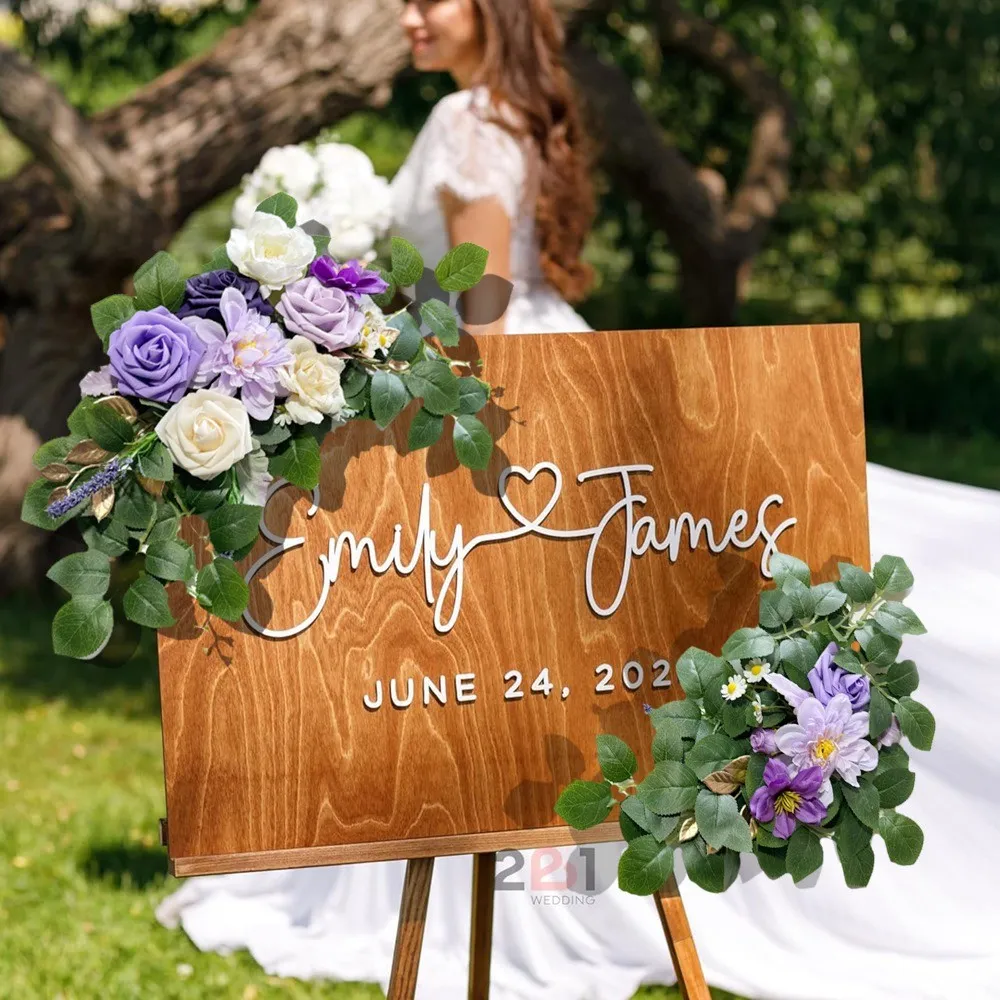 Sign Flos Purple & Green
