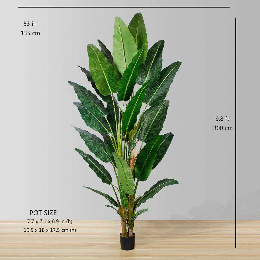 Senior artificialis avis paradiso potted plant (multa magnitudinum)