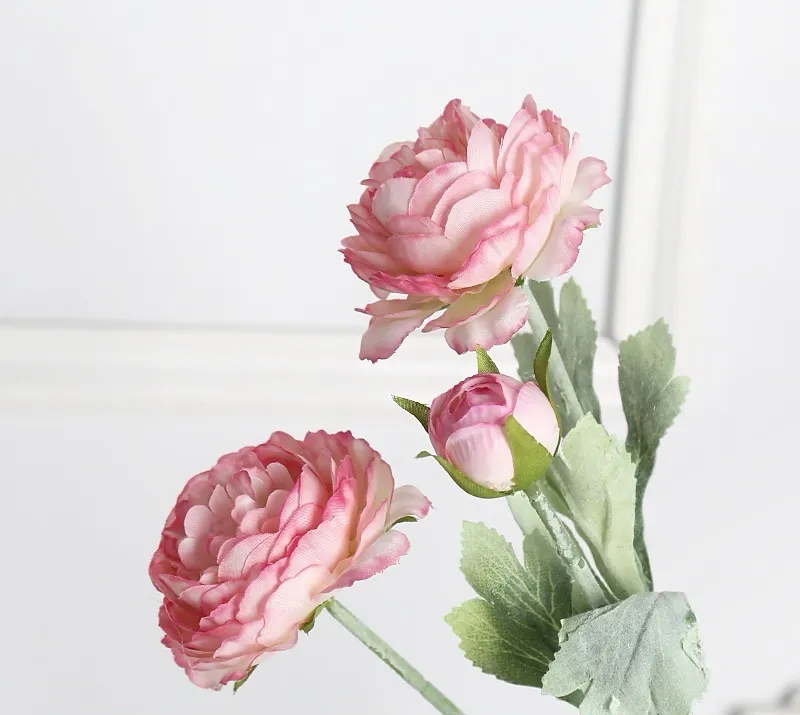 Faux Velvet Lotos Flower