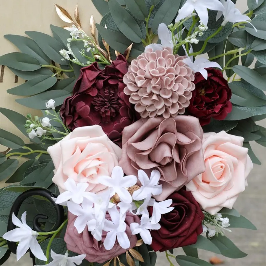 Senior Sign Flos Grey Pink & Burgundiae