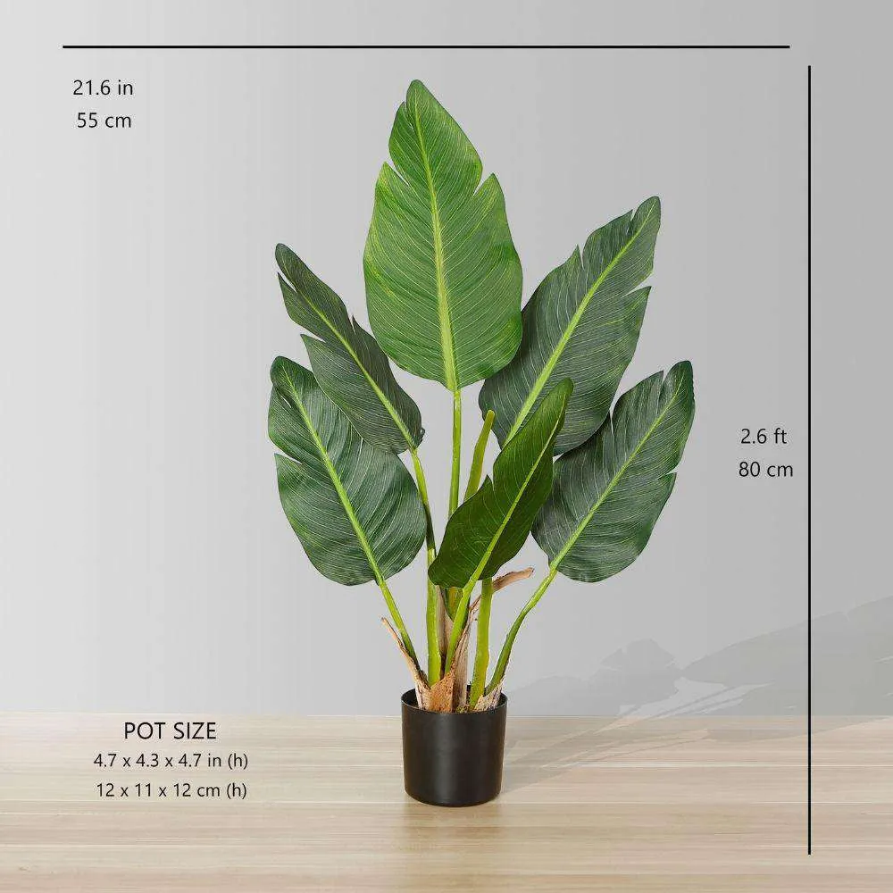 Artificialis avis De Paradiso Potted Plant (Multiple Sizes)