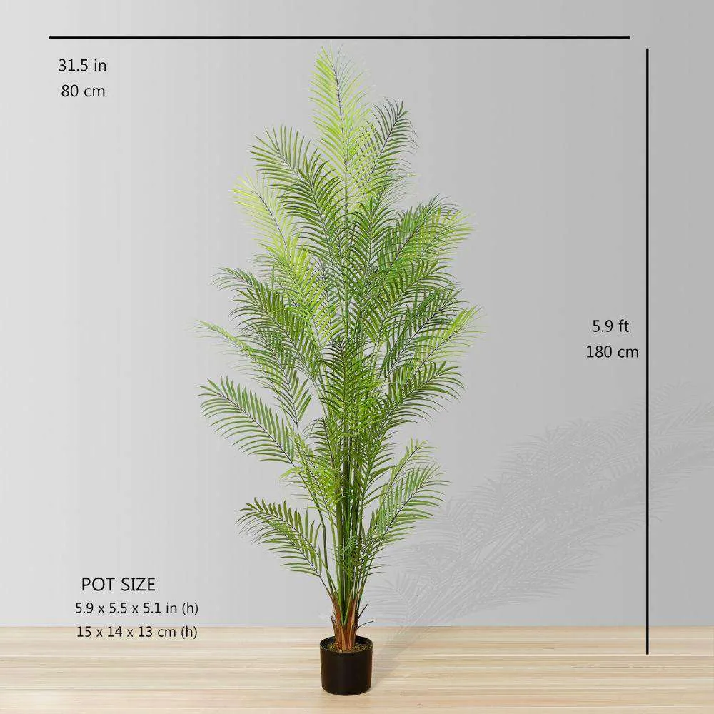 Artificialis areca palmam arbore potted plant