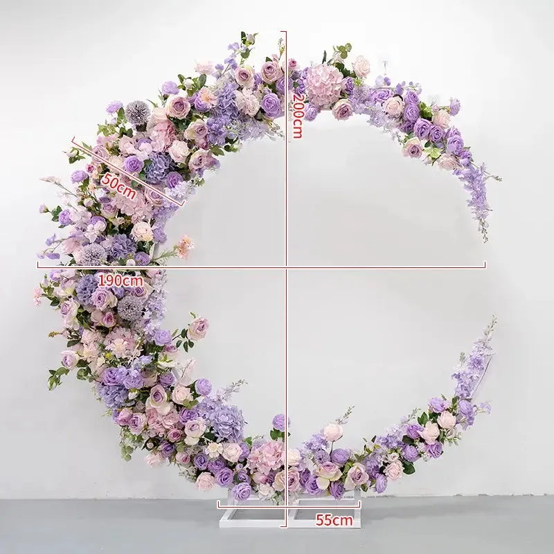 Lunam Flos Arcus Set pro Nuptialis Party rogationem decor
