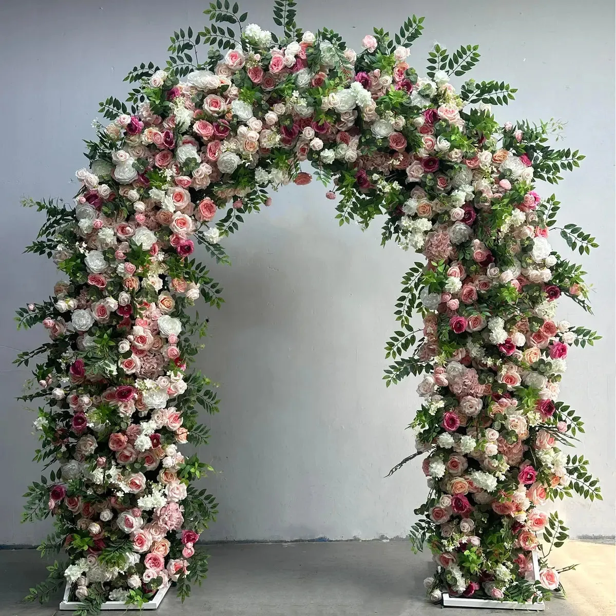 Flos Arch artificialis Floral BackDrop rogationem Nuptialis Party Decor
