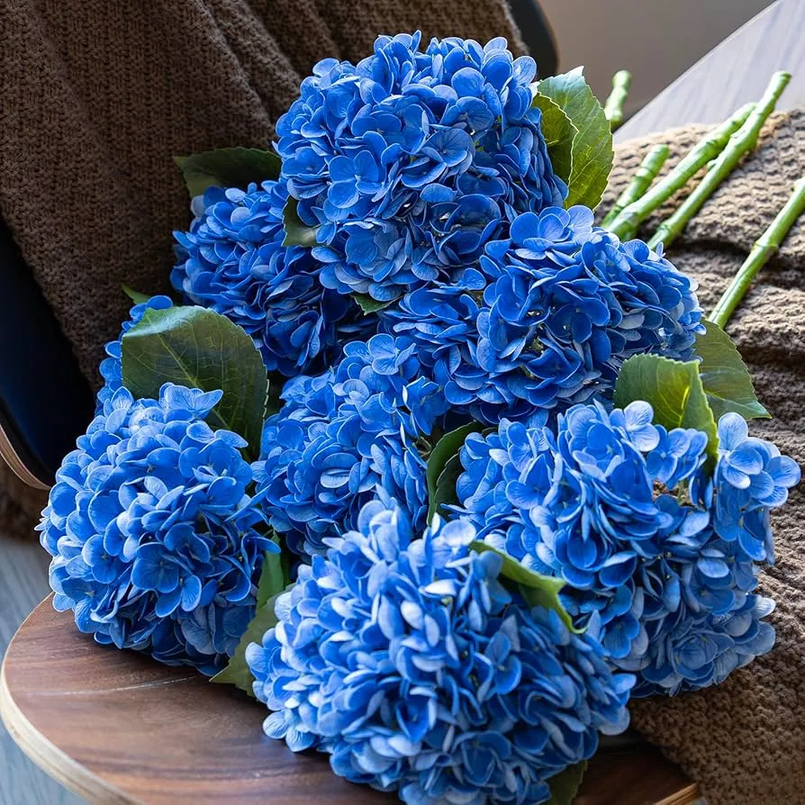 Fake flores verus tactus Hydrangeae