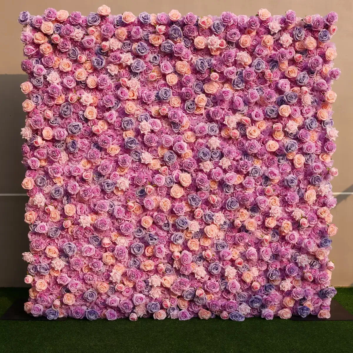 YBLioouke Flos Wall fabricae Rolling Sursum sagum Floral BackDrop Nuptialis Party rogationem decor