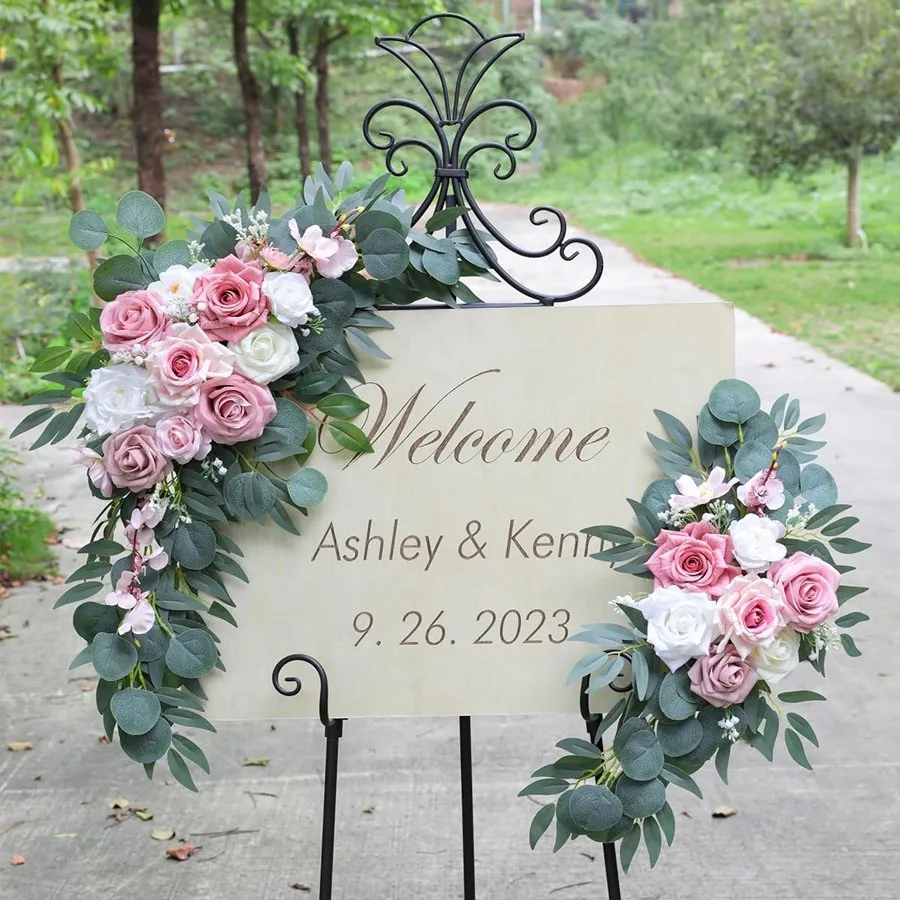 Senior Sign Flos Pink