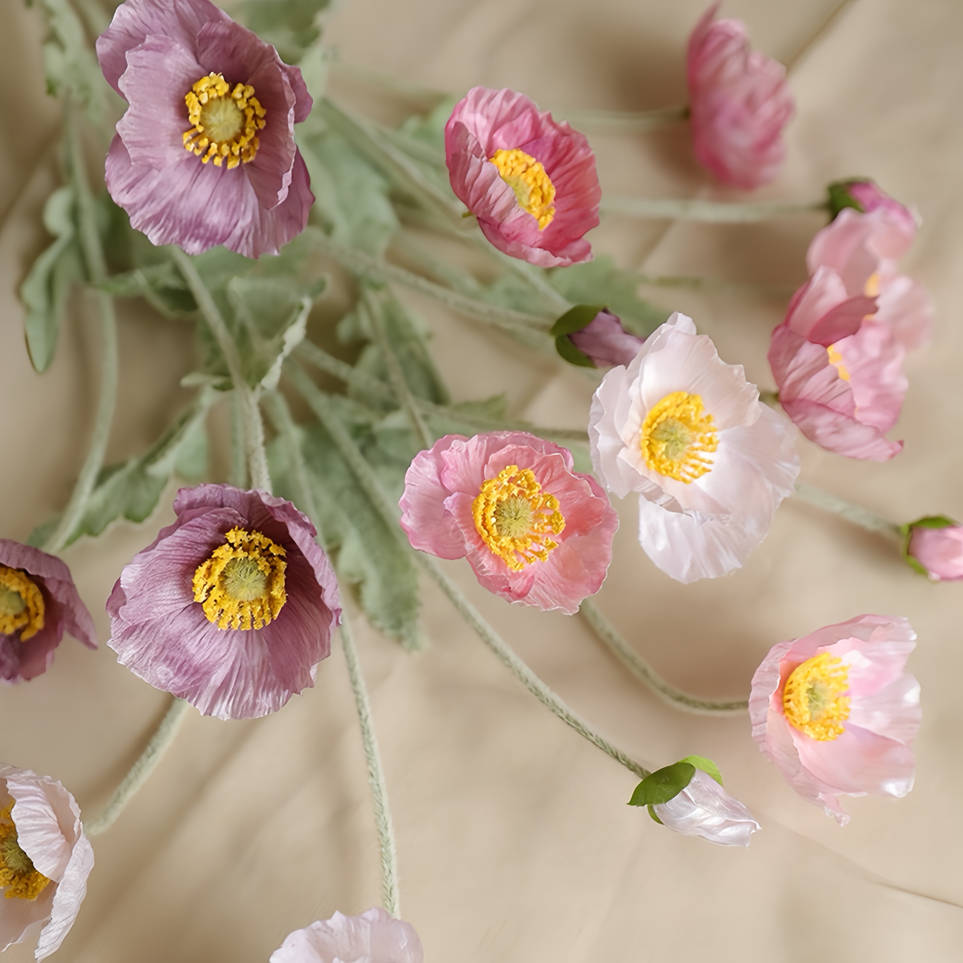 Faux Florida Poppy Ordinatio