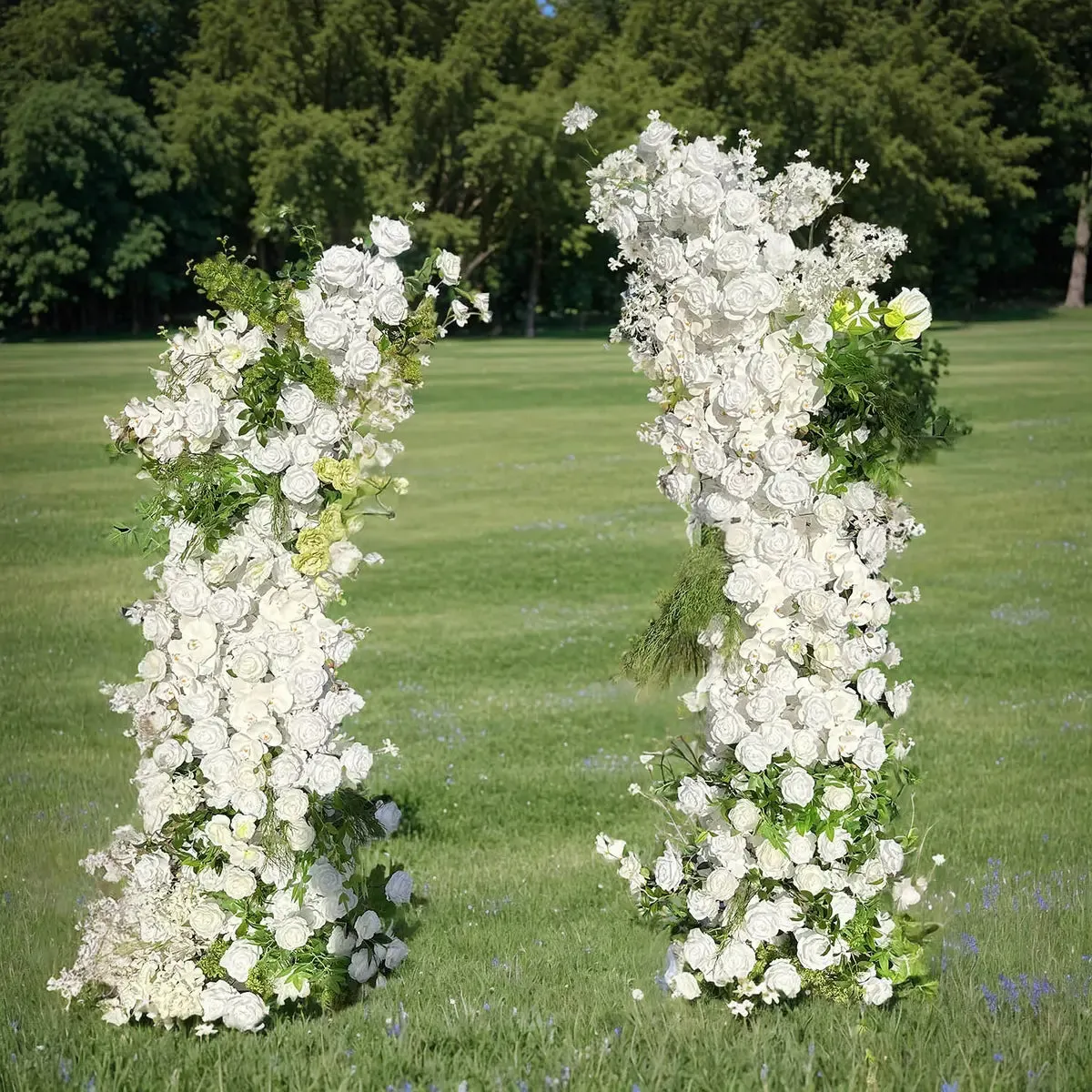 Flos Arcus Floral columns ad Party Decor inter frame