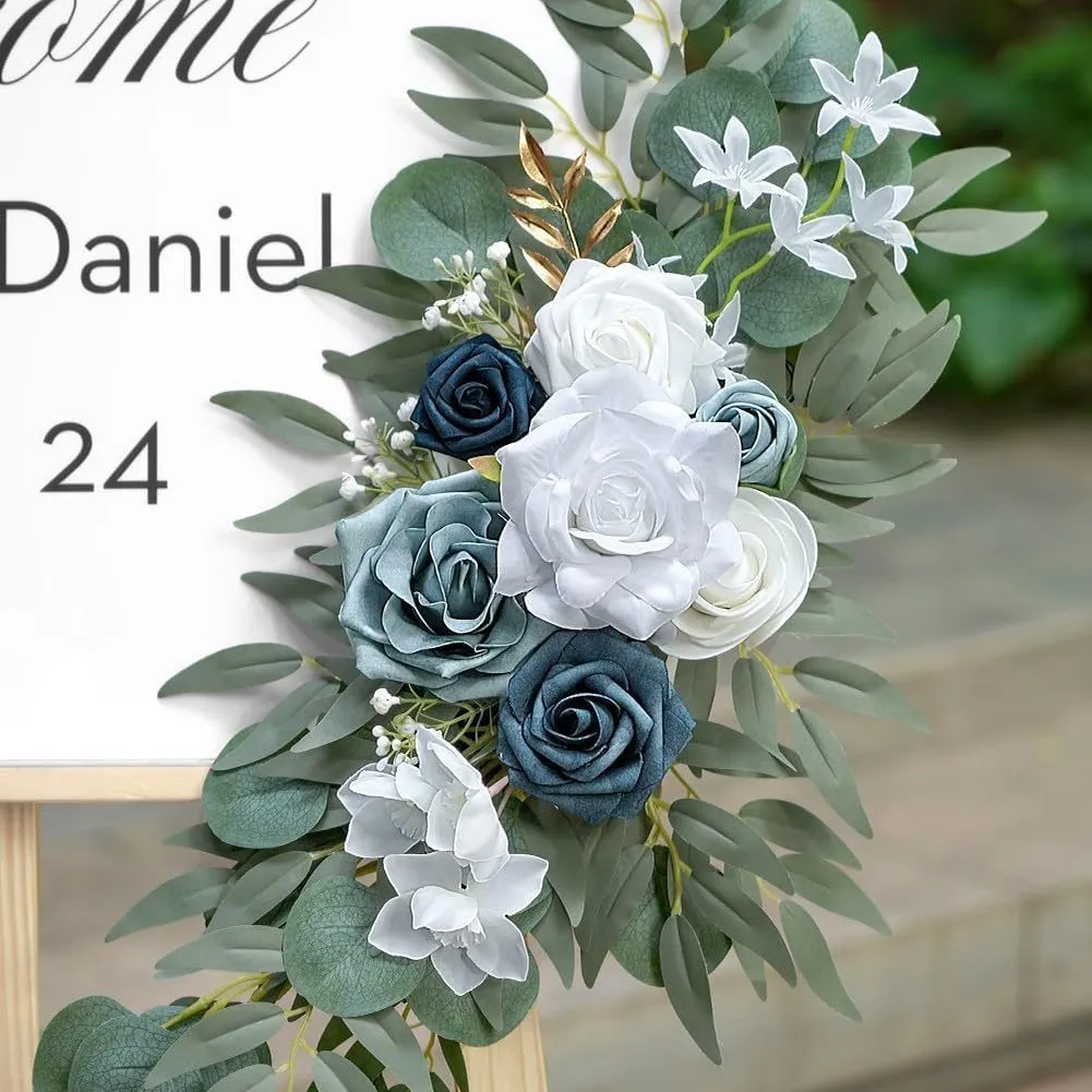 Senior Sign Flower Tenebrae Blue