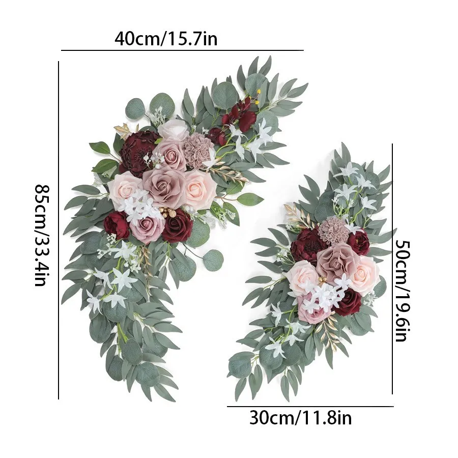 Senior Sign Flos Grey Pink & Burgundiae